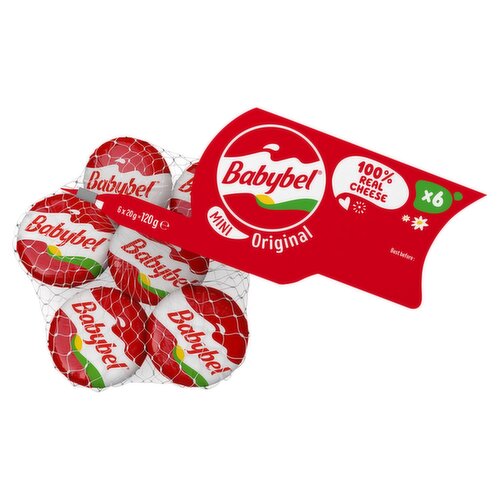 Mini Babybel Original 6 Pack (120 g)