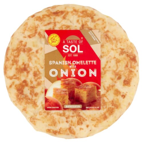 A Taste of Sol Spanish Potato Omelette with Onion (500 g)