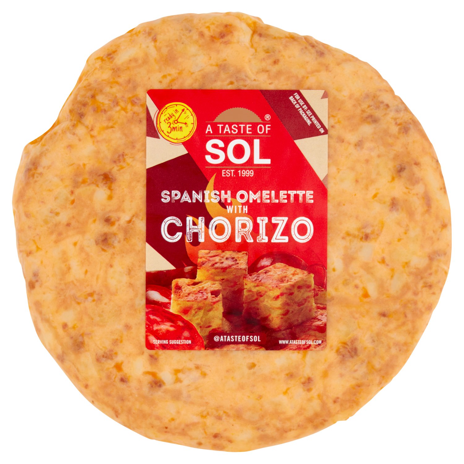 Sol Spanish Potato Omlette with Chorizo (500 g)