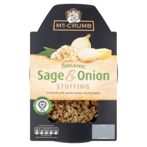 Mr Crumb Organic Sage & Onion Stuffing (225 g)