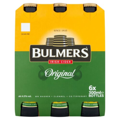 Bulmers 6 Pack Bottle (300 ml)