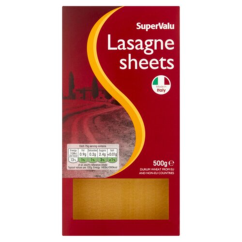 SuperValu Lasagne Sheets (500 g)
