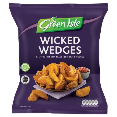 Green Isle Wicked Wedges  (750 g)