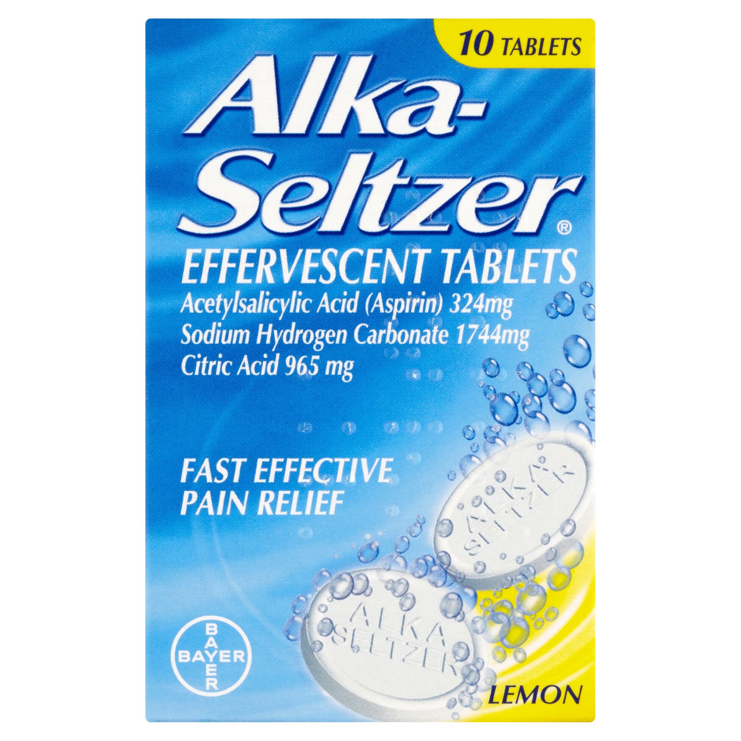 Alka Seltzer Effervescent Tablets 10 Pack (10 Piece)