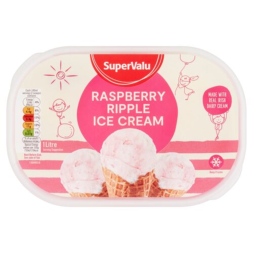 SuperValu Ripple Ice Cream (1 L)