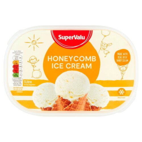 SuperValu Honeycomb Ice Cream (1 L)