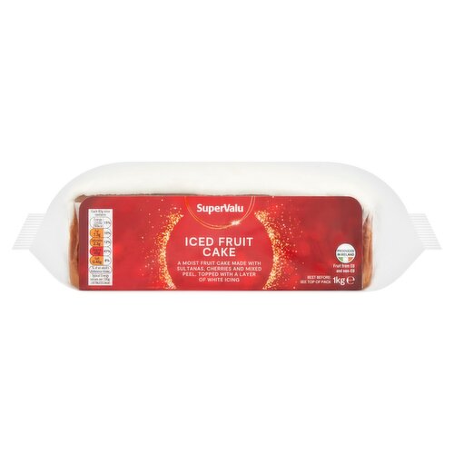 SuperValu Large Iced Fruit Cake (1 kg) Storefront EN