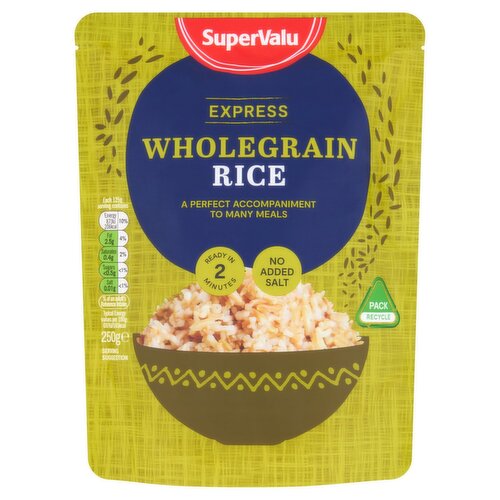 SuperValu Express Wholegrain Rice (250 g)
