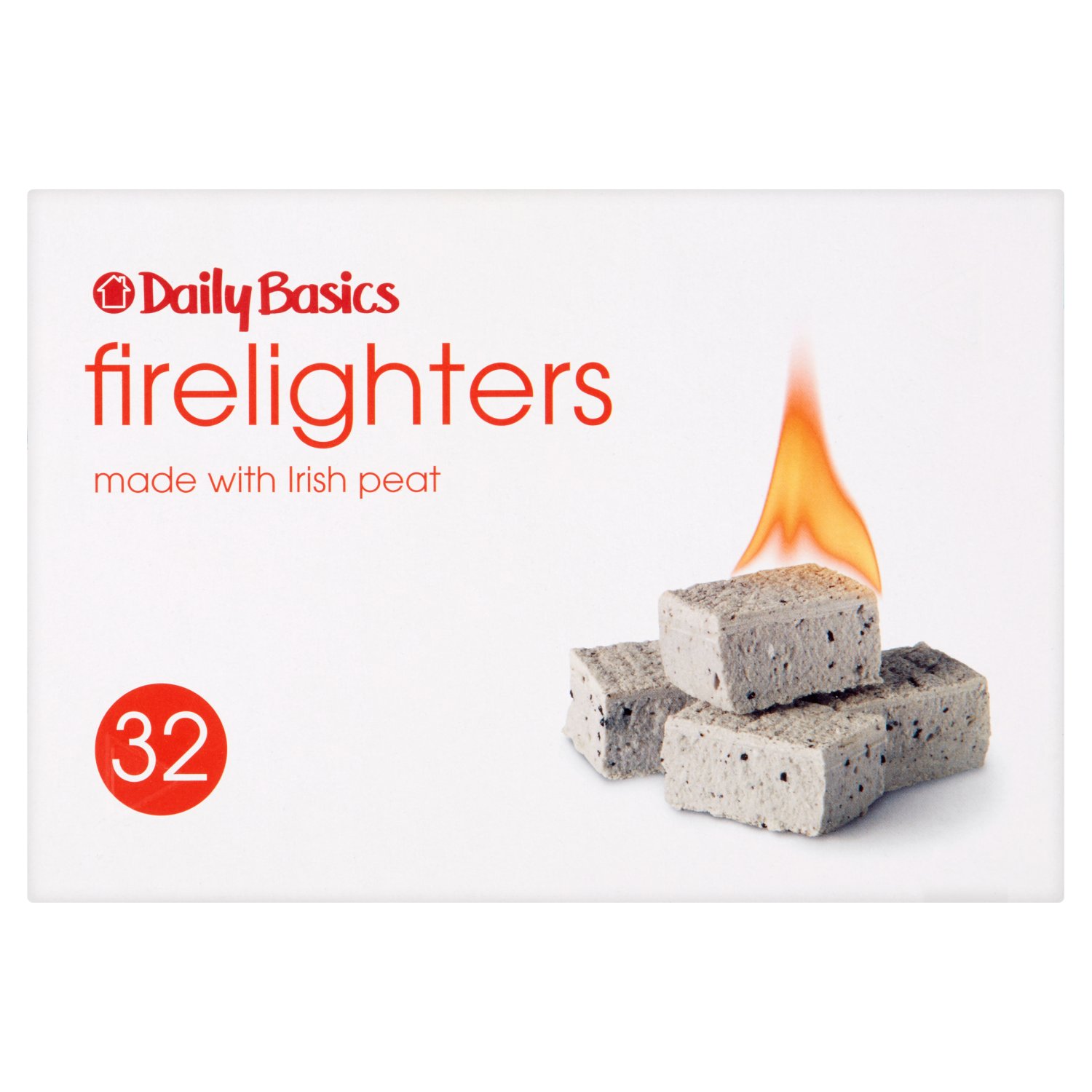 Daily Basics Firelighters 32 Pack (32 Piece)