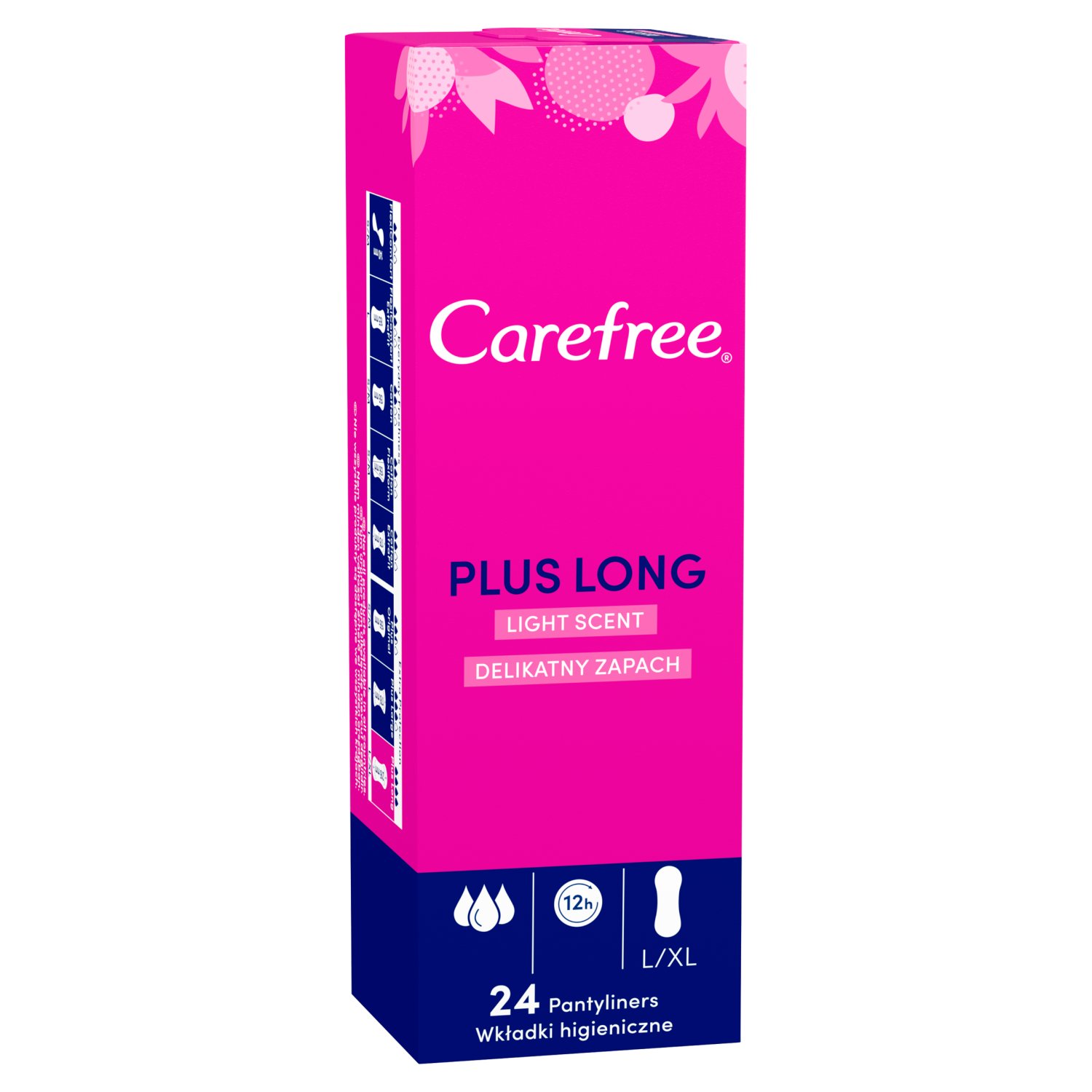Carefree Plus Long Lightly Scented Panty Liners (24 Piece)