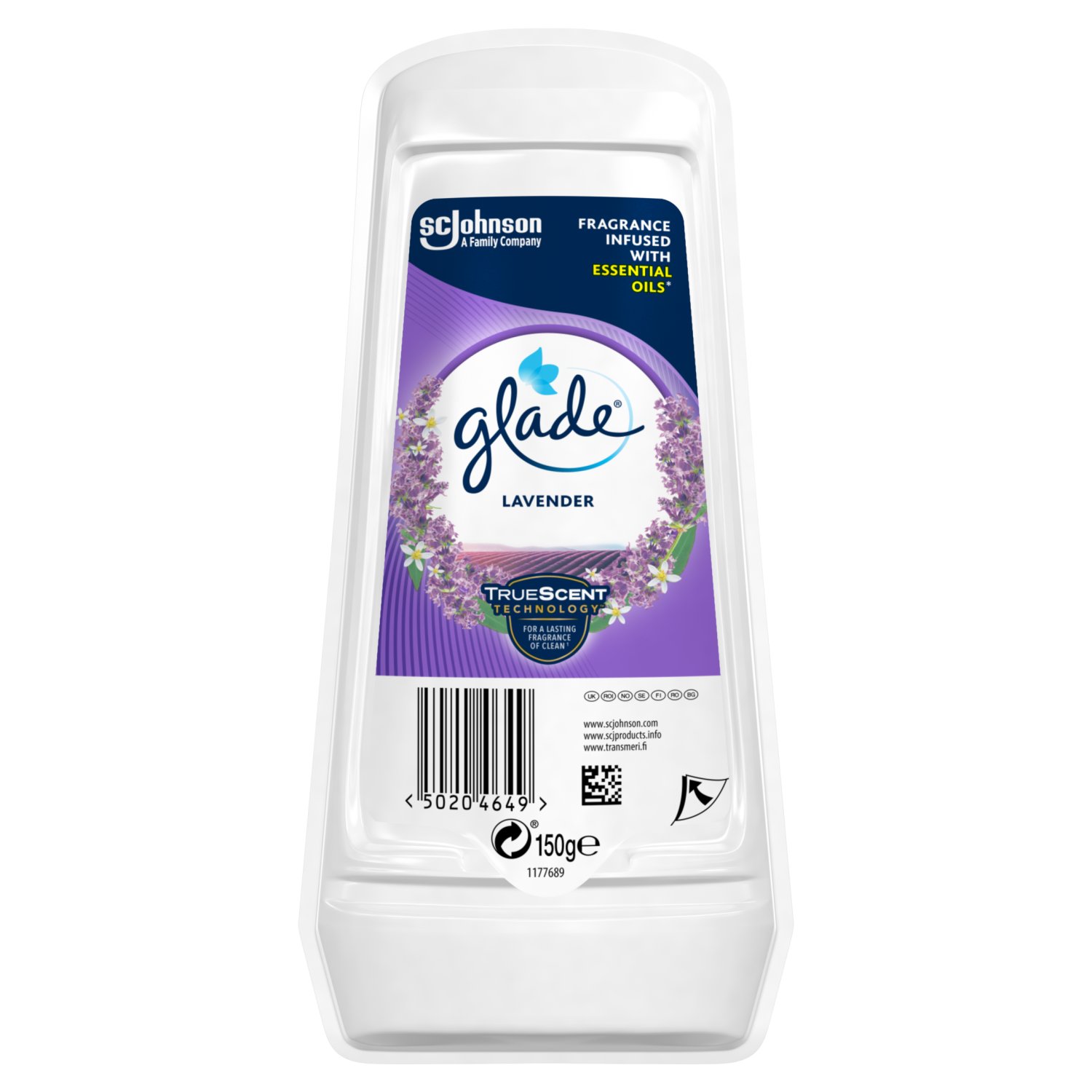 With a variety of fragrances to choose from, the Glade Solid Gel Air Freshener is the perfectly practical way to add continuous fragrance to your home. Just peel off the sticker to release the rich fragrance within.