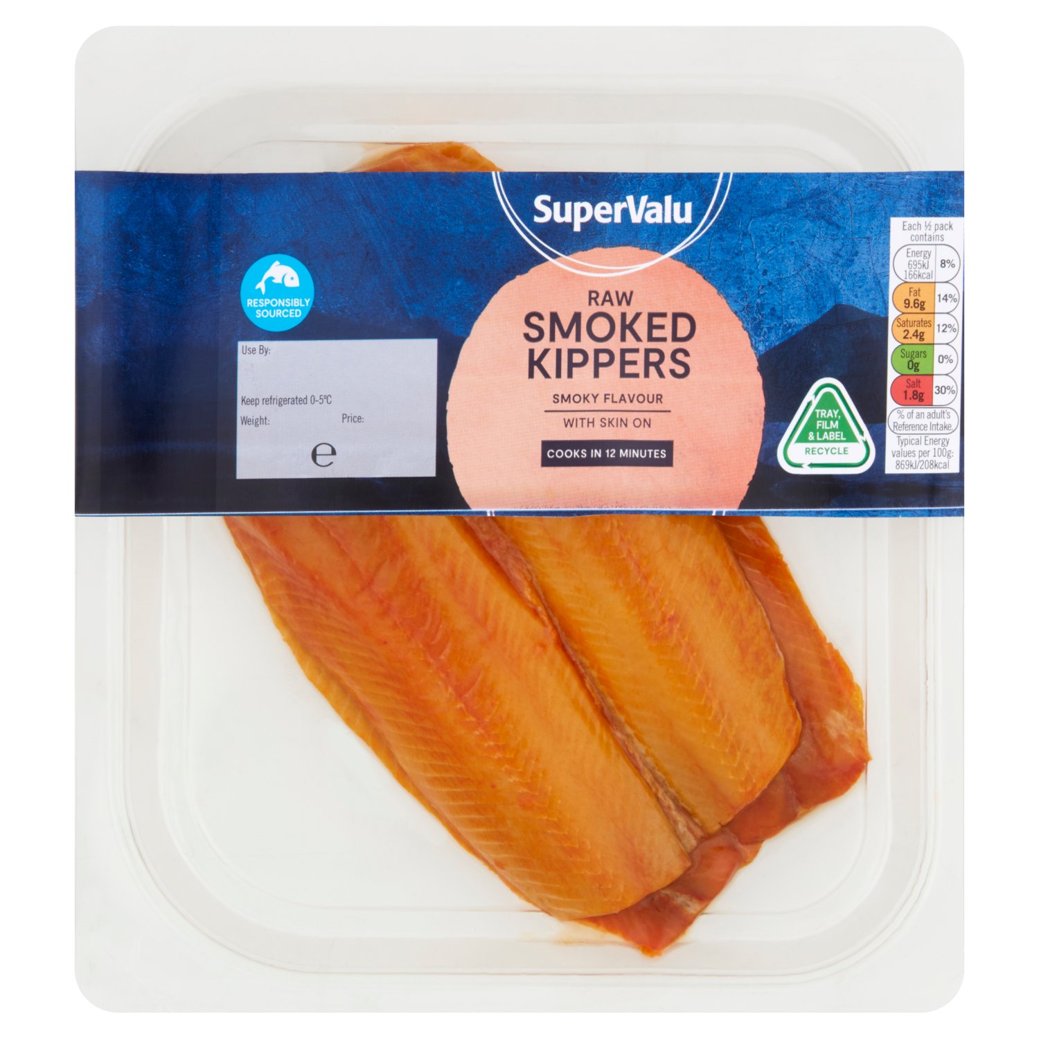SuperValu Smoked Kippers   (160 g)