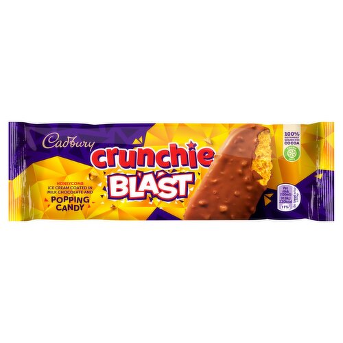 Cadbury Crunchie Blast Ice Cream with Popping Candy (100 ml)