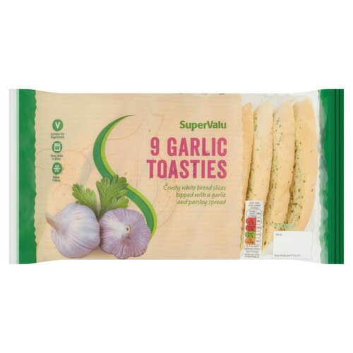 SuperValu Garlic Toasties 9 Pack (270 g)