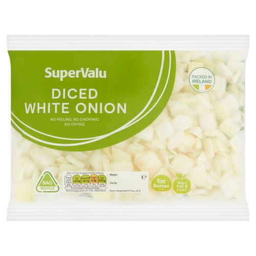 SuperValu Diced White Onion (225 g) Storefront EN
