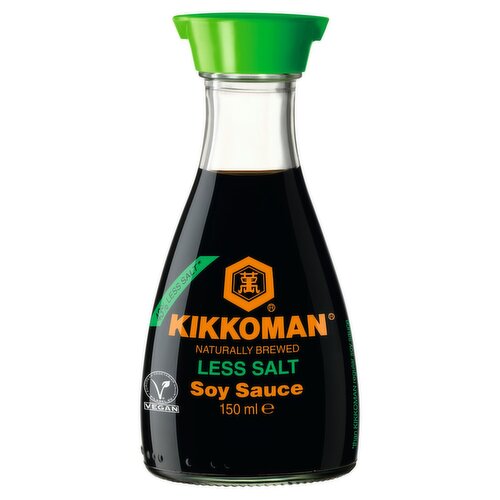 Kikkoman Less Salt Soy Sauce  (150 ml)