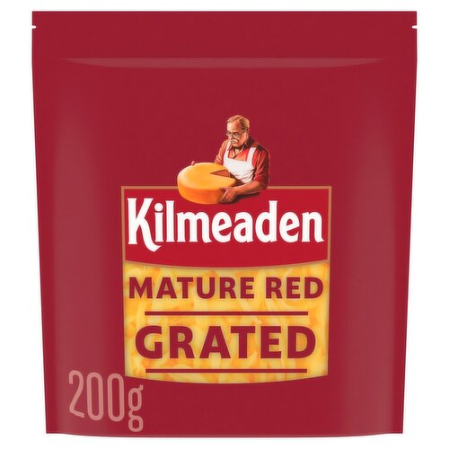 Kilmeaden Grated Mature Red Cheddar Cheese (200 g)