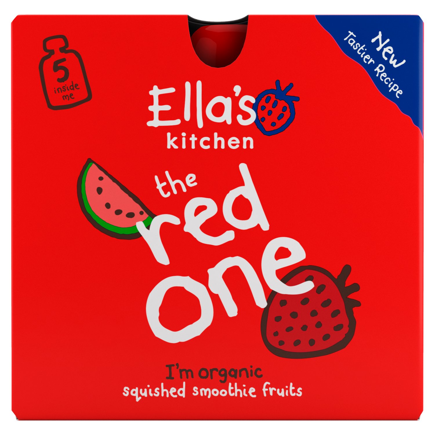 Ella's Kitchen The Red One Smoothie 5 Pack (90 g)
