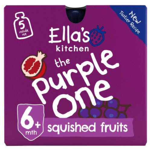 Ella's Kitchen The Purple One Smoothie 5 Pack (90 g)