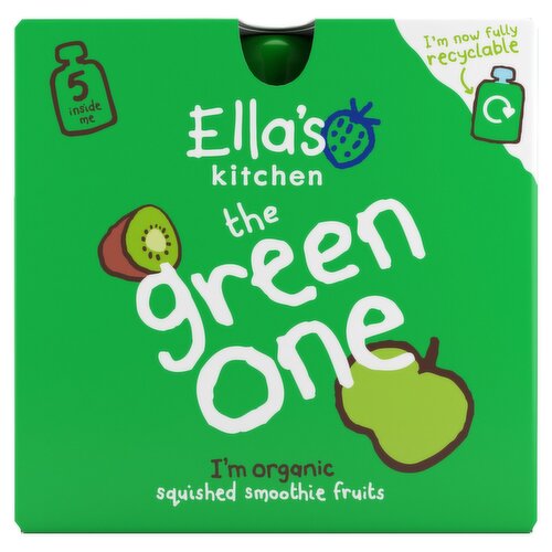 Ella's Kitchen The Green One Smoothie 5 Pack (90 g)