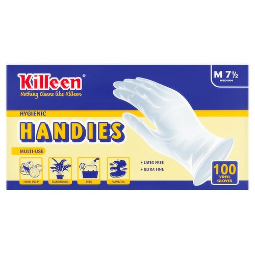 Killeen Medium Vinyl Gloves 100 Pack (100 Piece) Storefront EN