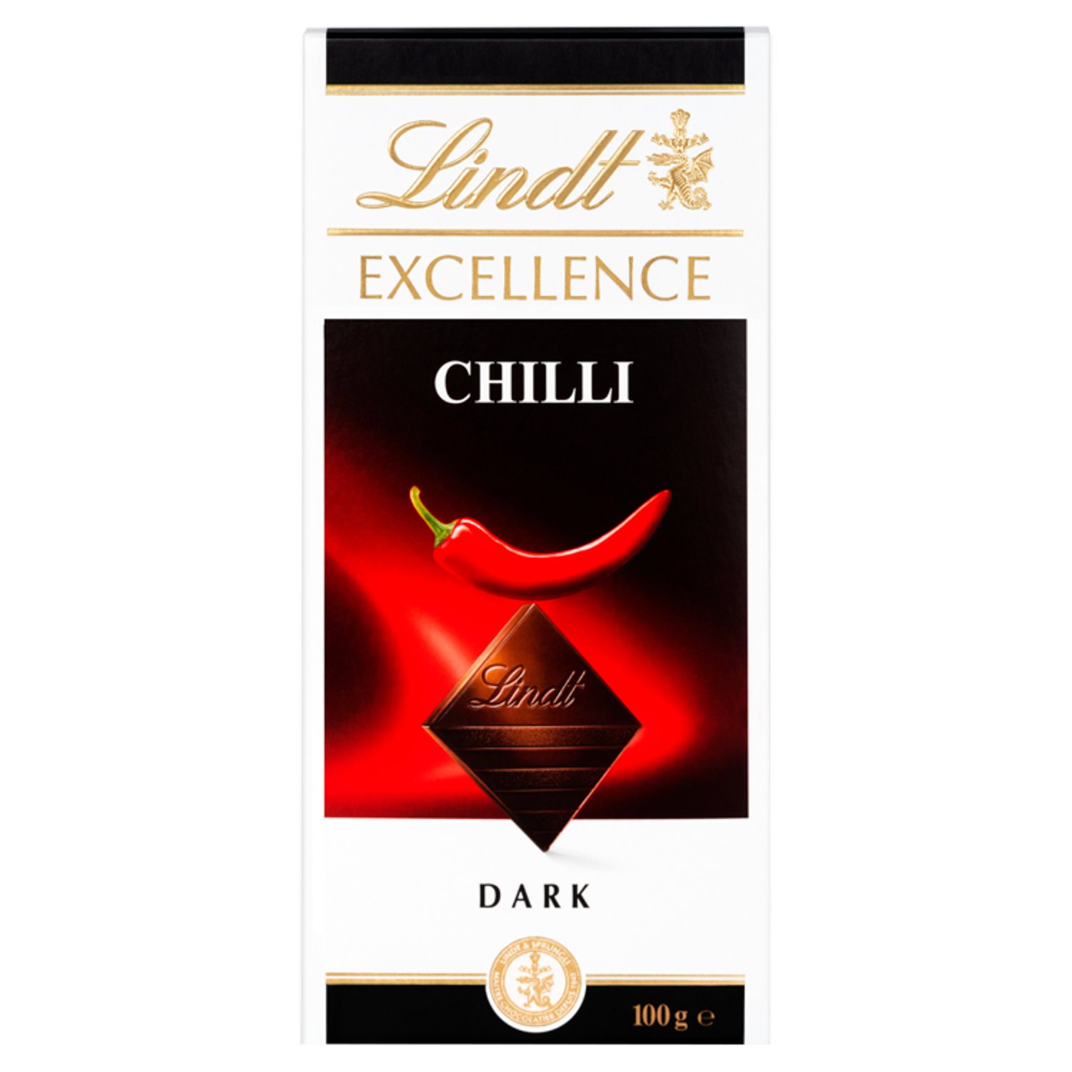 Lindt Excellence Dark Chilli Chocolate Bar (100 g)