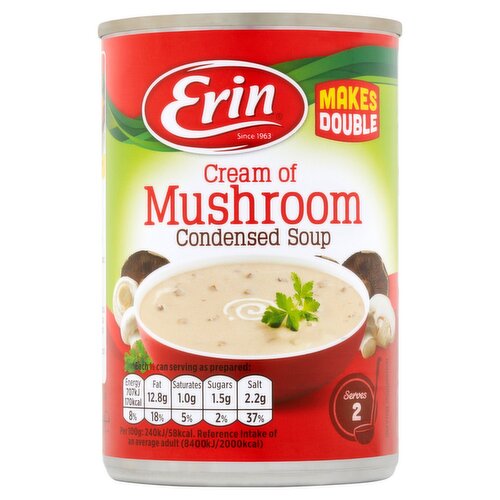 Erin Cream Of Mushroom Condensed Soup (295 g)
