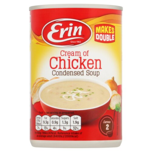 Erin Cream Of Chicken Condensed Soup (295 g) - Storefront EN