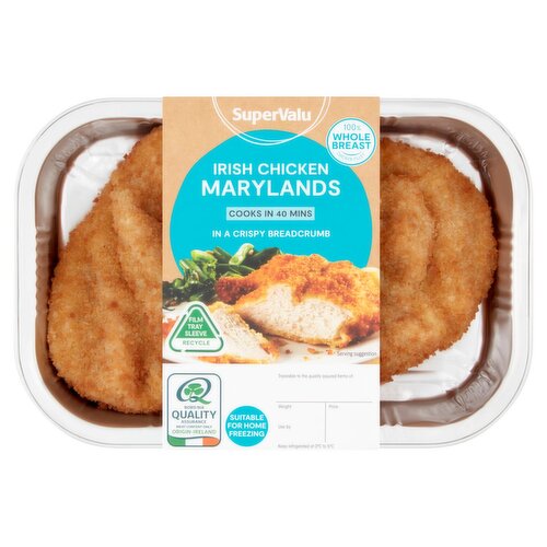 SuperValu Fresh Irish Irish Breaded Chicken Maryland 2 Pack (350 g)