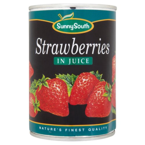 Sunny South Strawberries in Juice (411 g)