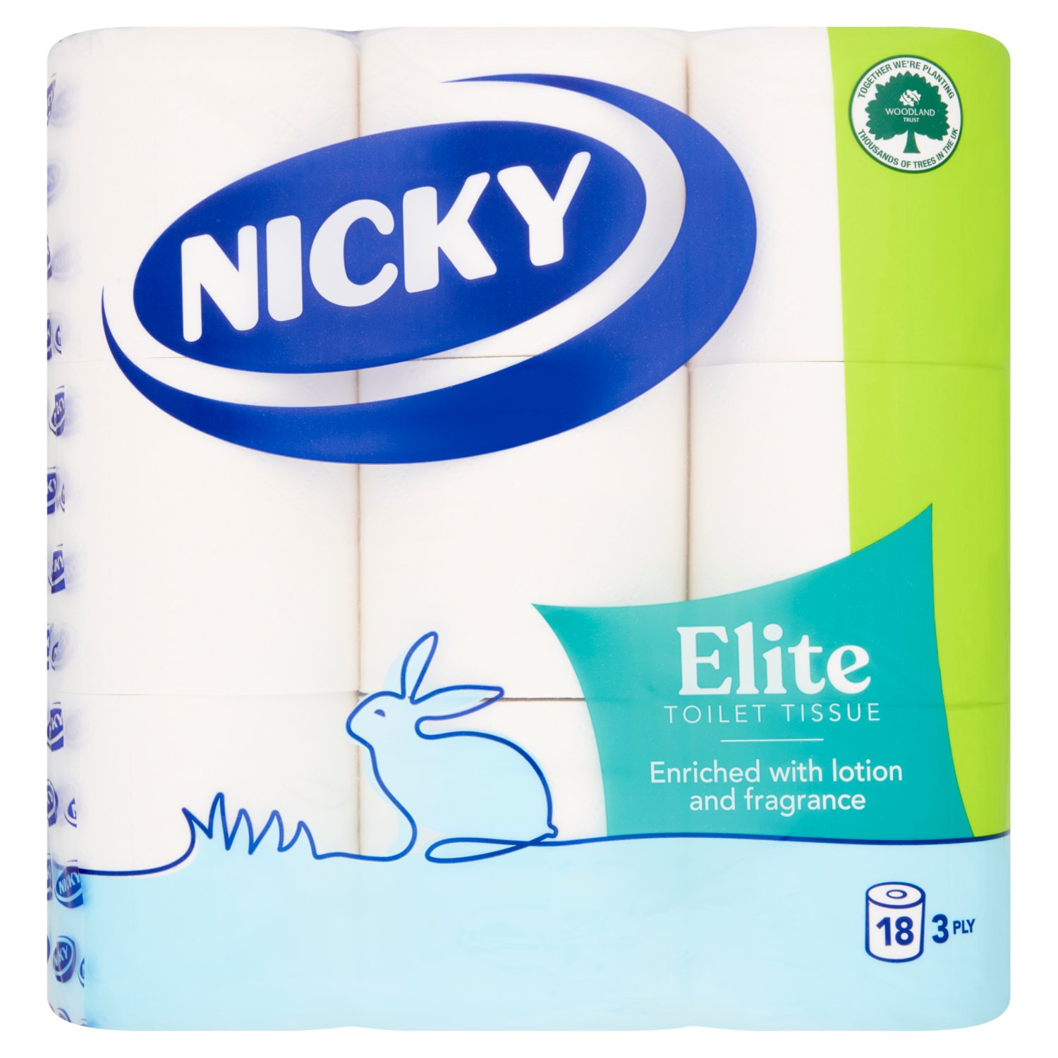 Nicky Elite Toilet Tissue 18 Roll (18 Roll)