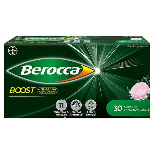 Berocca Boost Effervescent Tablets (30 Piece)