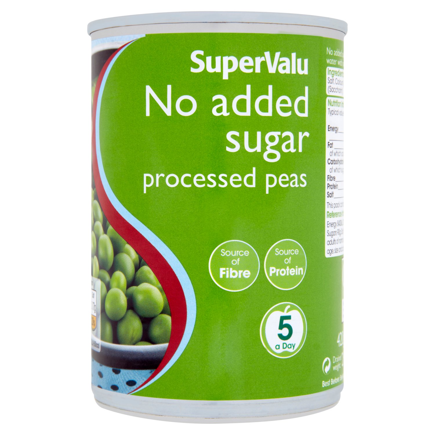 SuperValu No Added Sugar Peas (420 g)