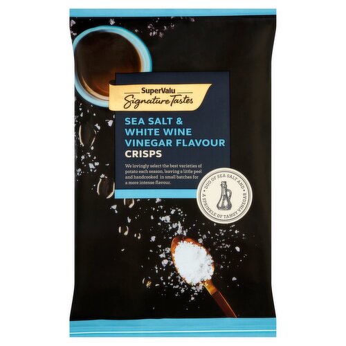 Signature Tastes Sea Salt &WHITE Wine Vinegar Crisps (125 g)