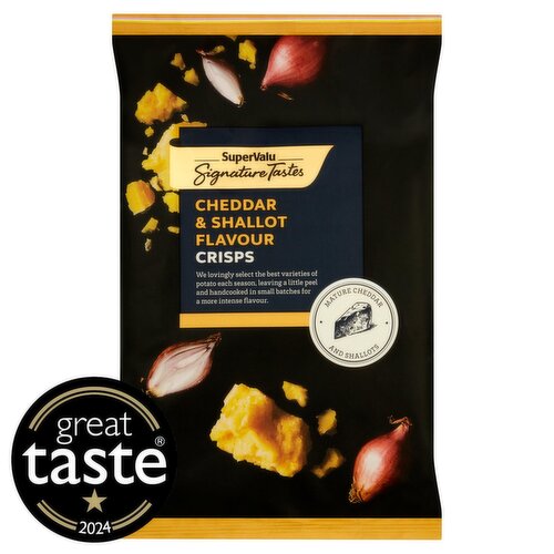 Signature Tastes Cheddar &SHALLOT Crisps (125 g)