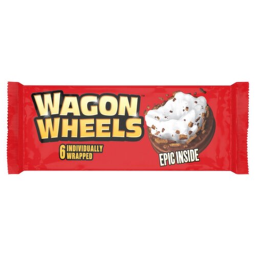 Wagon Wheels 6 Pack (38 g)