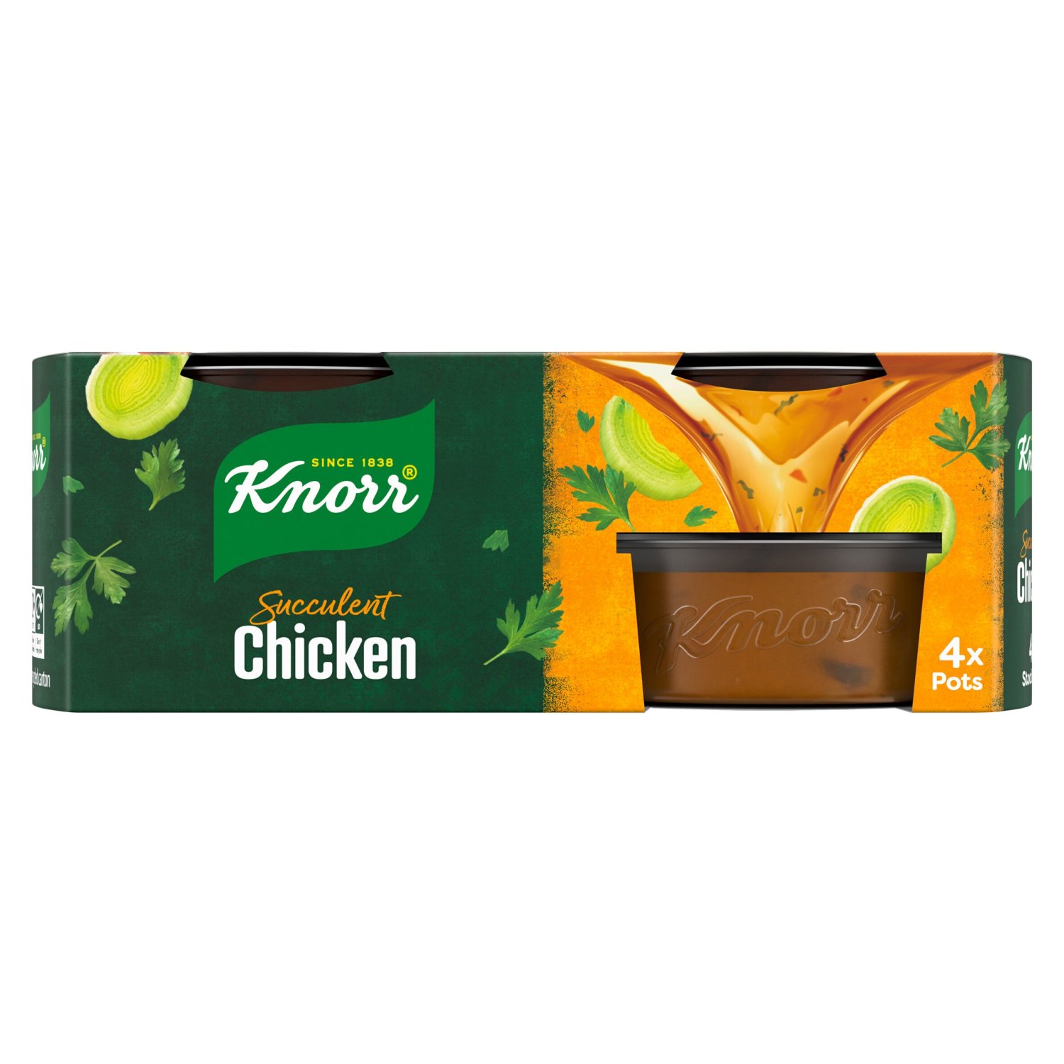 Knorr Chicken Stock Pot 4 Pack (28 g)