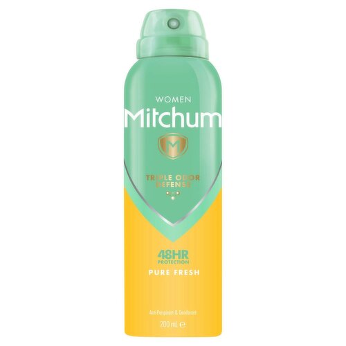 Mitchum Triple Odor Defense Pure Fresh Anti-Perspirant Deodorant (200 ml)