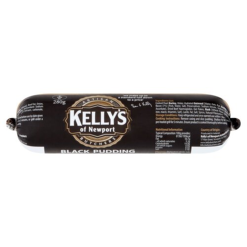 Kellys Black Pudding  (280 g)