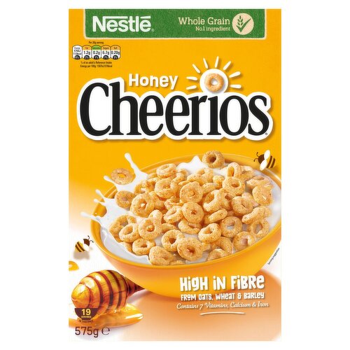 Nestlé Honey Cheerios Cereal (575 g)