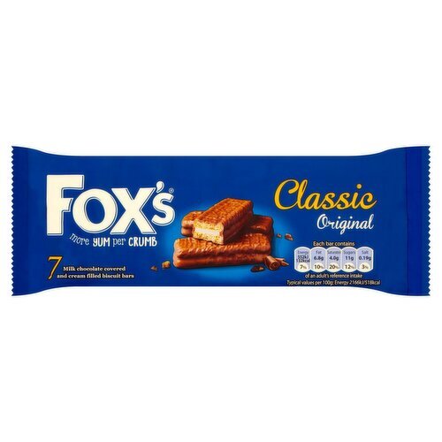 Fox's Classic Bars 7 Pack (25 g)