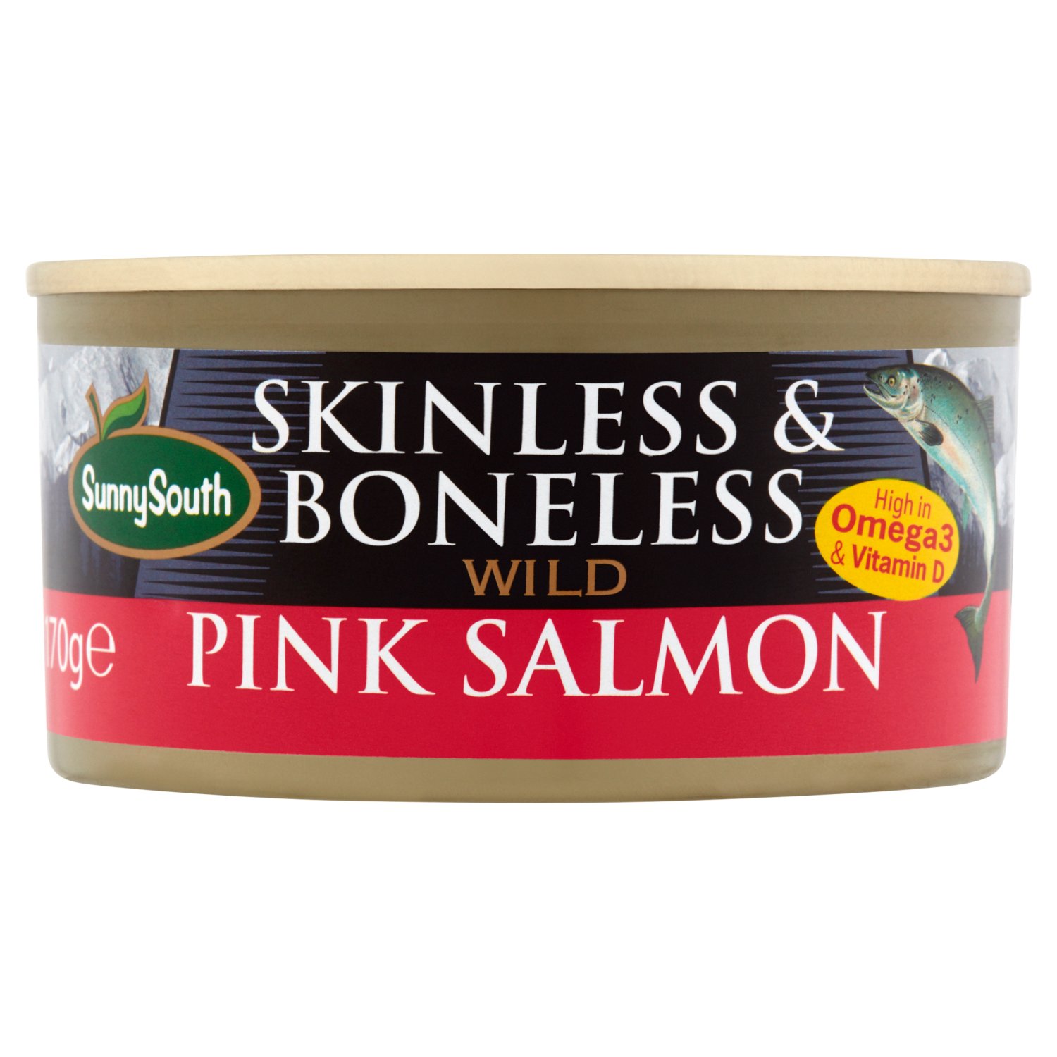 Sunny South Skinless & Boneless Wild Pink Salmon 170g