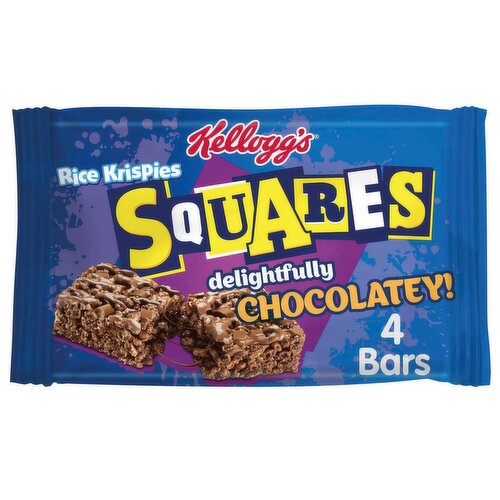 Kellogg's Rice Krispies Chocolate Squares 4 Pack (36 g)