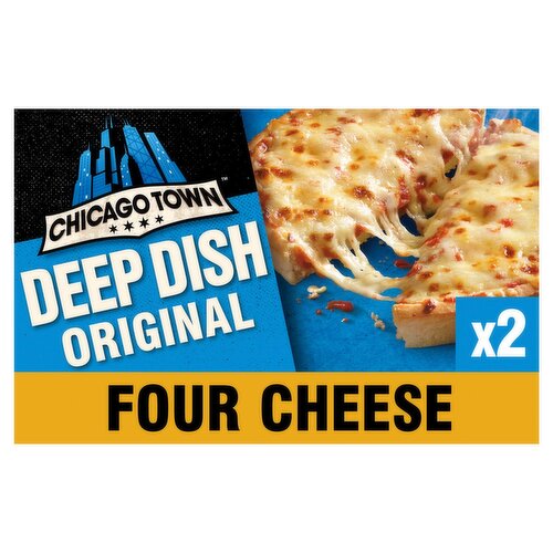 Chicago Town Deep Dish Four Cheese Pizza 2 Pack (310 g)