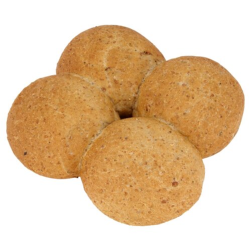 Harvester  Brown Batch Crusty Rolls 4 Pack (4 Piece)