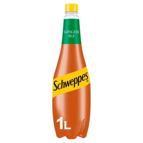 Schweppes Ginger Ale Bottle (1 L)