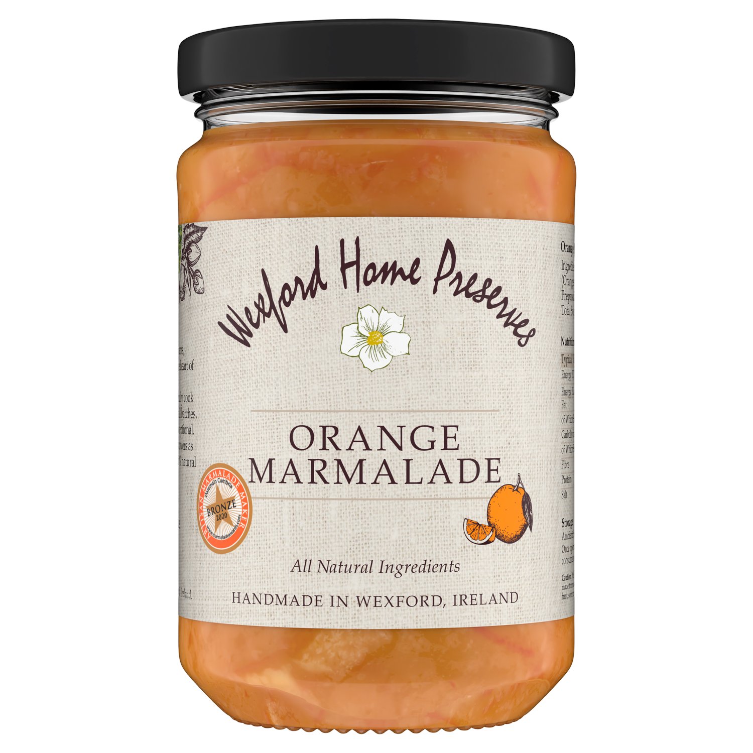Wexford Orange Marmalade 100% Natural Ingredients (370 g)