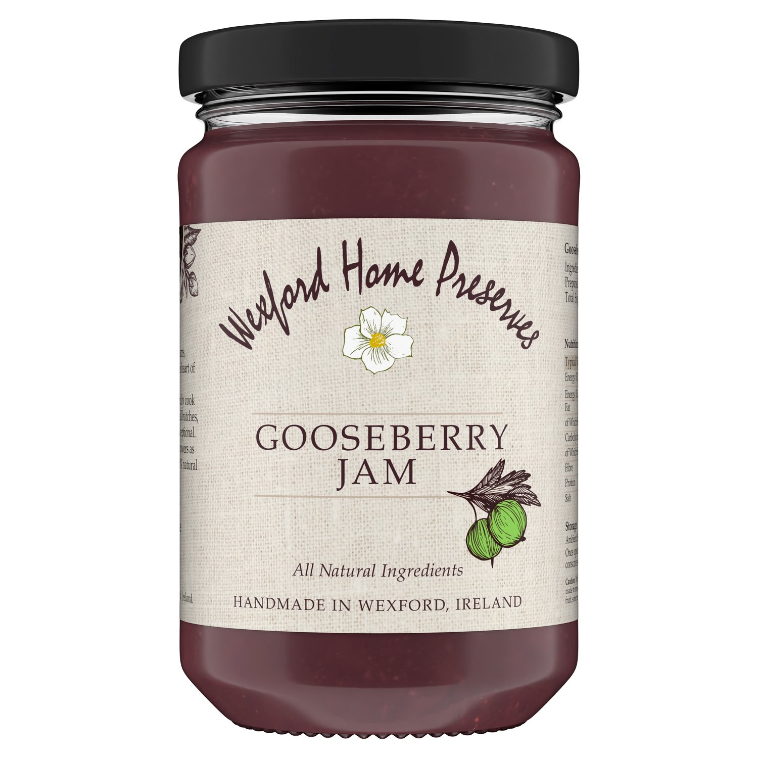 Wexford Gooseberry Preserve 100% Natural Ingredients (370 g)