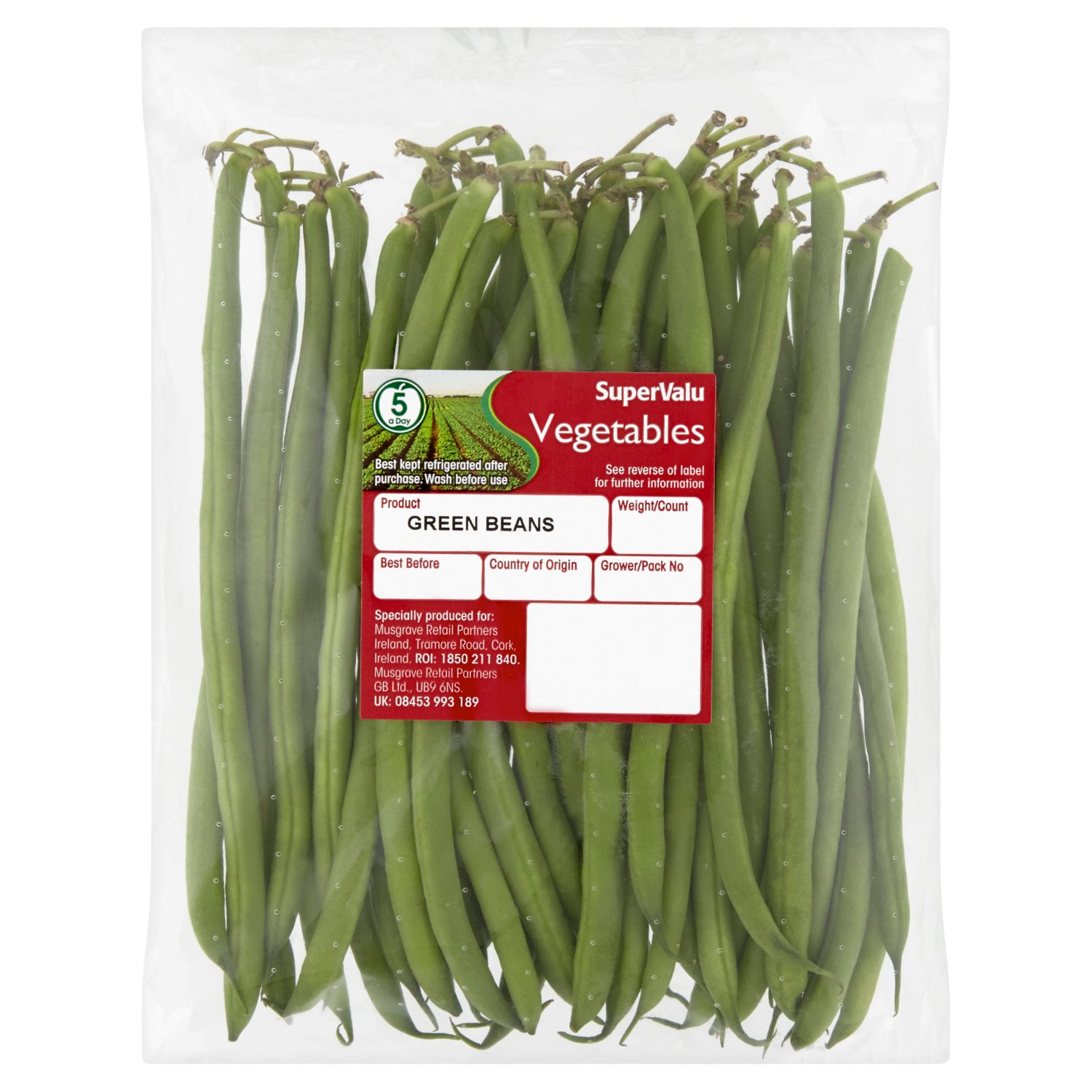 SuperValu Green Beans (220 g)
