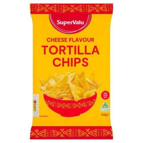 SuperValu Cheese Tortilla Chips Bag (200 g) Storefront EN